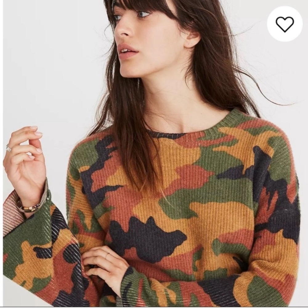 Camo sweater